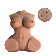 Masturbador Masculino de 15kg Formato Meio Corpo Sentado com Sucção e Som RCT