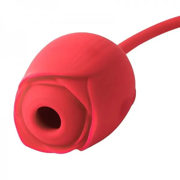 Sugador de Clitóris com Pulsação e Vai e Vem em Formato de Rosa Flowery PRO Sugador de Clitóris com Pulsação e Vai e Vem em Formato de Rosa Flowery PRO