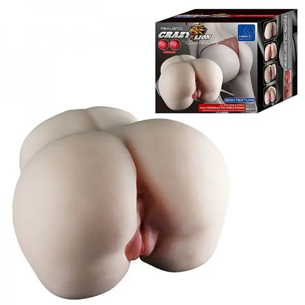 Masturbador Masculino Formato Bunda com Vagina e Ânus Silk Touch Masturbador Masculino Formato Bunda com Vagina e Ânus Silk Touch