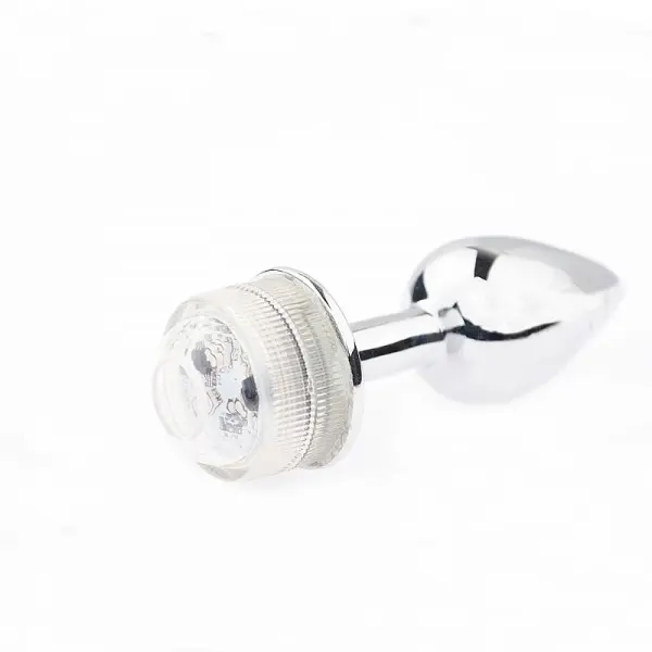 Plug Anal com Led Tamanho Grande 13 Cores Plug Anal com Led Tamanho Grande 13 Cores