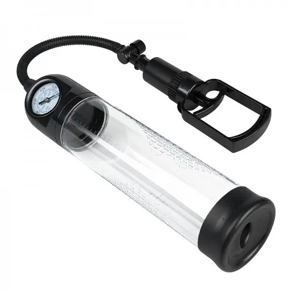 Bomba Peniana com Manopla e Medidor de Pressão