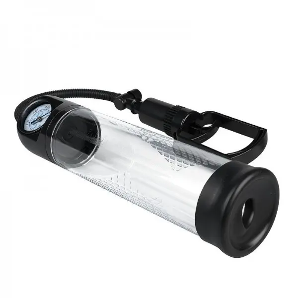 Bomba Peniana com Manopla e Medidor de Pressão