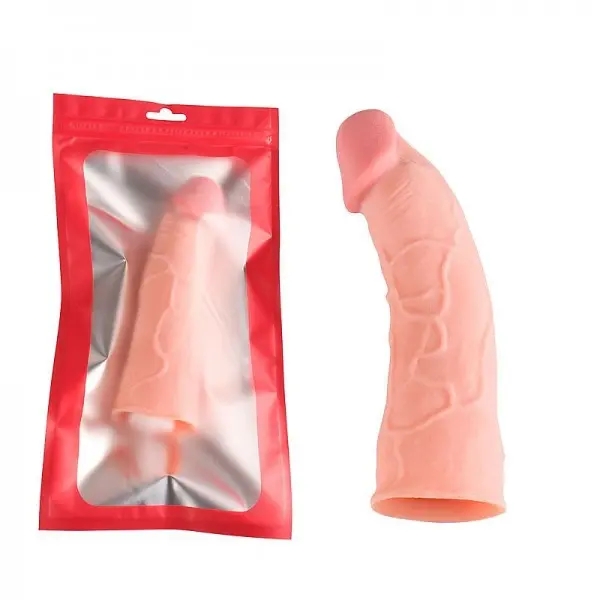 Capa Peniana em Cyber Skin 15,5 x 3 cm Capa Peniana em Cyber Skin 15,5 x 3 cm