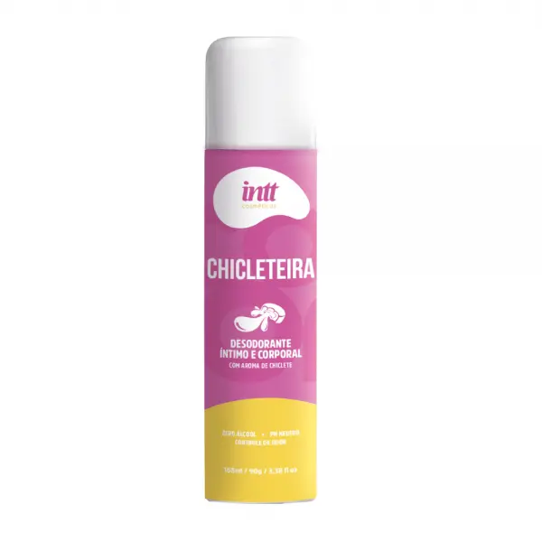 Desodorante Íntimo Chicleteira Linha Collors 166ml Intt Desodorante Íntimo Chicleteira Linha Collors 166ml Intt