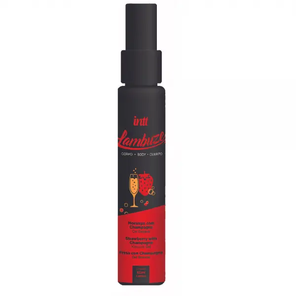 Lambuze Gel Beijável Hot Para Massagem 55ml Intt Lambuze Gel Beijável Hot Para Massagem 55ml Intt