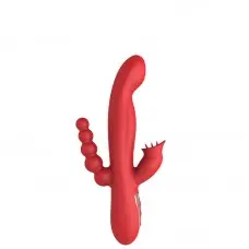 Vibrador Triplo Recarregável para Ponto G Clitóris e Plug Anal Good Vibe Vibrador Triplo Recarregável para Ponto G Clitóris e Plug Anal Good Vibe