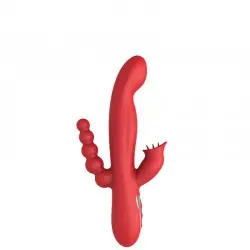 Vibrador Triplo Recarregável para Ponto G Clitóris e Plug Anal Good Vibe Vibrador Triplo Recarregável para Ponto G Clitóris e Plug Anal Good Vibe
