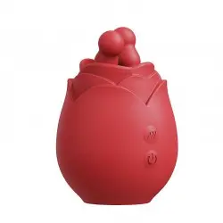 Vibrador de Clitóris Rosa com Movimentos 360 Graus Multivelocidade Vibrador de Clitóris Rosa com Movimentos 360 Graus Multivelocidade