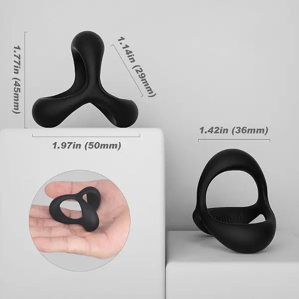 Anel Peniano Black Rider Shande