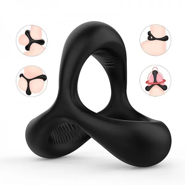 Anel Peniano Black Rider Shande