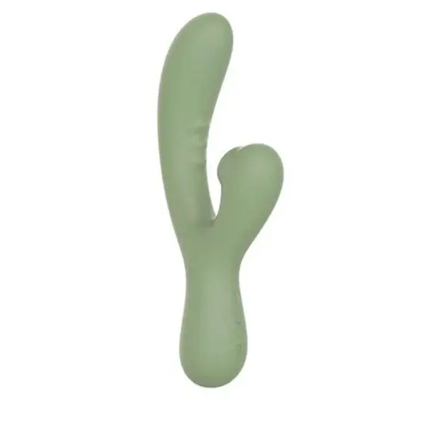 Vibrador de Ponto G com Sugador de Clitóris Oasis Linha Wellness Intt