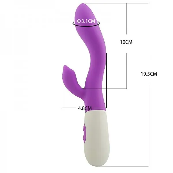 Vibrador de Ponto G e Clitóris Recarregável Colin 2 com 10 Modos de Vibração Vibrador de Ponto G e Clitóris Recarregável Colin 2 com 10 Modos de Vibração