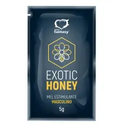 Estimulante Exotic Honey em Sachê Masculino Estimulante Exotic Honey em Sachê Masculino