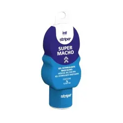 Gel Excitante Masculino Super Macho Linha Striper Intt Gel Excitante Masculino Super Macho Linha Striper Intt