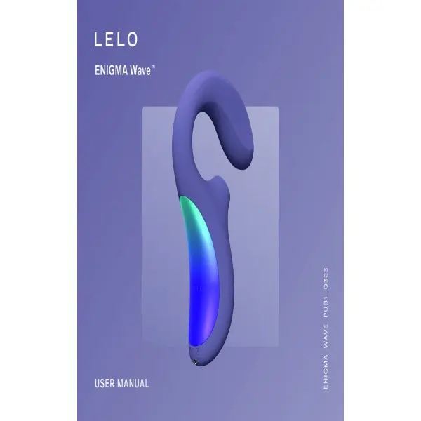 Enigma Wave™ Lelo Vibrador Duplo com Ondas Sônicas e Aplicativo Enigma Wave™ Lelo Vibrador Duplo com Ondas Sônicas e Aplicativo