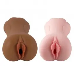 Masturbador em Cyberskin com Formato de Vagina Dupla