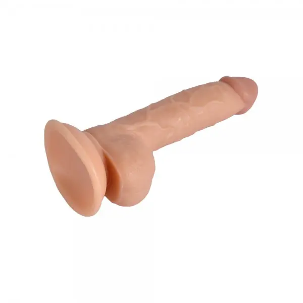 Pênis Ultra Realístico Ventosa e Escroto 18,7 x 3,5 cm