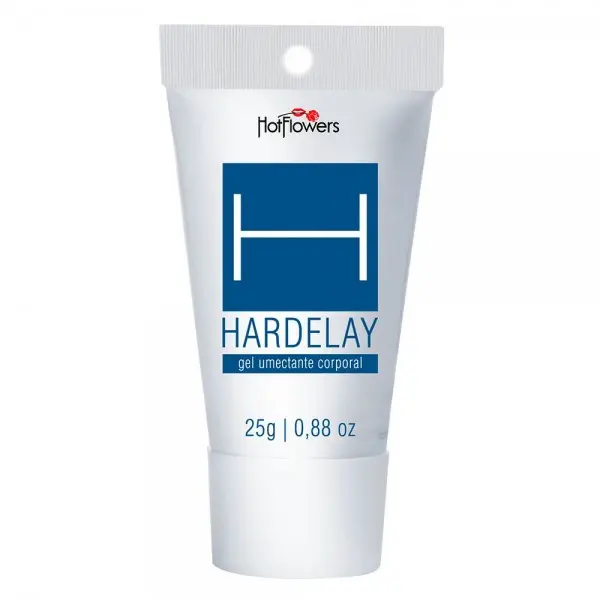 Gel Retardante Masculino Hardelay 25g Hot Flowers