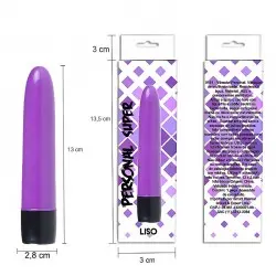 Vibrador Personal Liso de 13 cm Vibrador Personal Liso de 13 cm