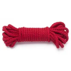 Corda de 10 Metros para BDSM Sexy Fantasy Vermelho