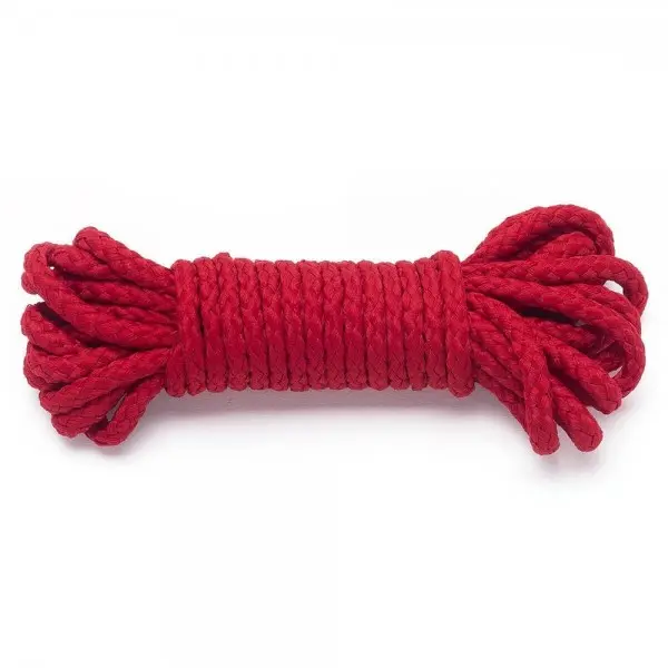 Corda de 10 Metros para BDSM Sexy Fantasy Vermelho