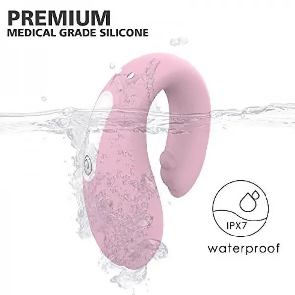 Vibrador de Casal Recarregável Golfinho Winter Vibrador de Casal Recarregável Golfinho Winter