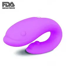 Vibrador de Casal Recarregável Golfinho Winter Vibrador de Casal Recarregável Golfinho Winter