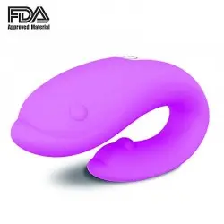 Vibrador de Casal Recarregável Golfinho Winter Vibrador de Casal Recarregável Golfinho Winter