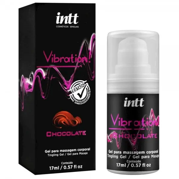 Vibration Gel Excitante com Efeito de Vibração Chocolate Vibration Gel Excitante com Efeito de Vibração Chocolate