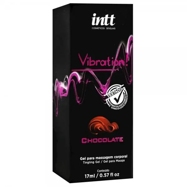 Vibration Gel Excitante com Efeito de Vibração Chocolate Vibration Gel Excitante com Efeito de Vibração Chocolate