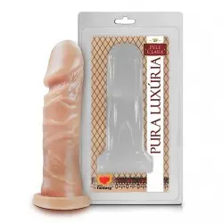 Pênis Realístico sem Escroto Maciço Sexy Fantasy 15,3 x 4,5cm Pênis Realístico sem Escroto Maciço Sexy Fantasy 15,3 x 4,5cm