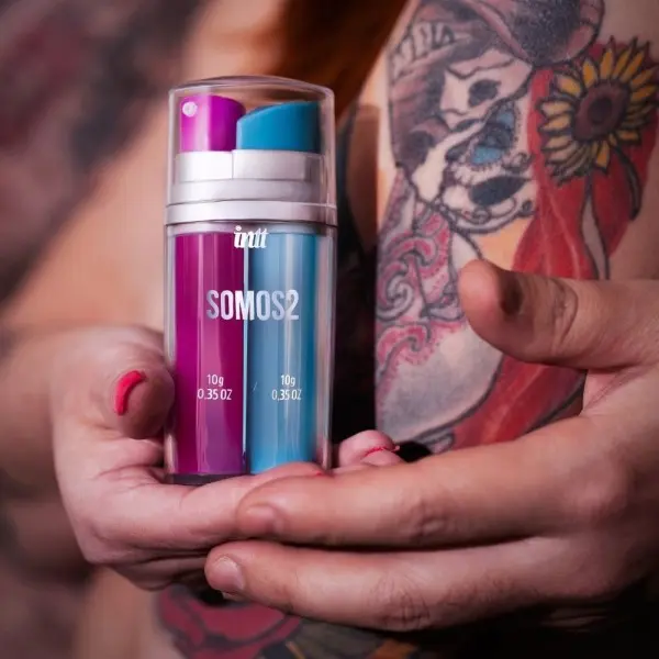 Somos2 Gel Excitante Feminino e Prolongador Masculino Esfria Intt Somos2 Gel Excitante Feminino e Prolongador Masculino Esfria Intt