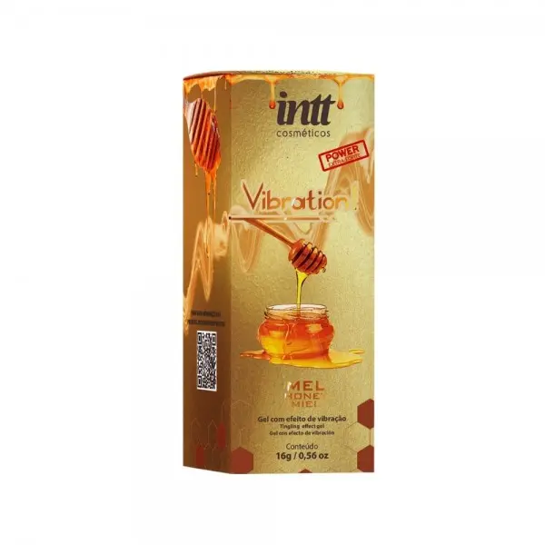 Vibration Gel Excitante que Vibra Power Sabor Mel  Intt Vibration Gel Excitante que Vibra Power Sabor Mel  Intt