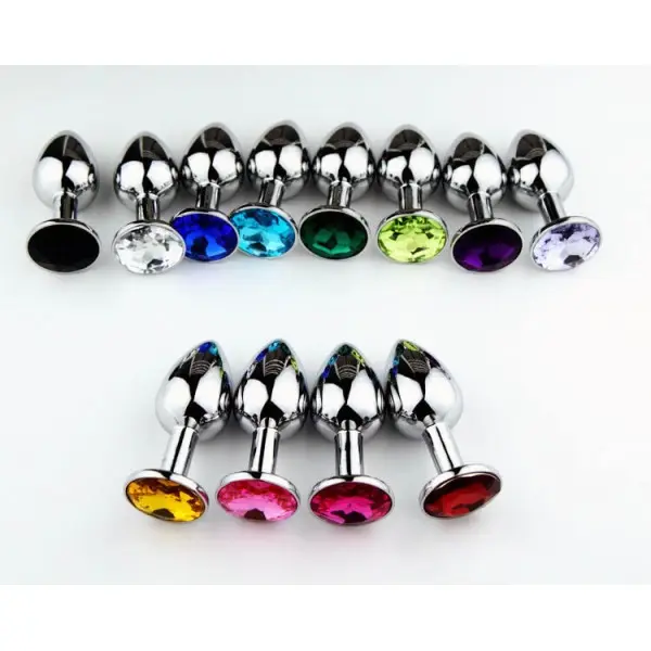 Plug Anal Joia P com Cristal Plug Anal Joia P com Cristal