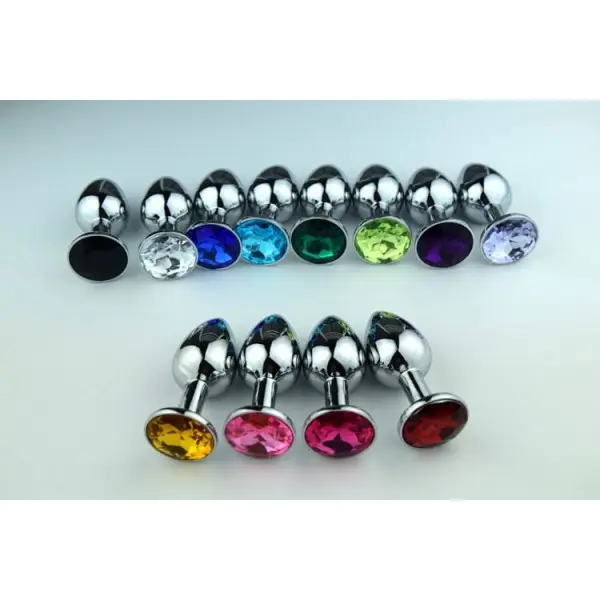 Plug Anal Joia P com Cristal Plug Anal Joia P com Cristal