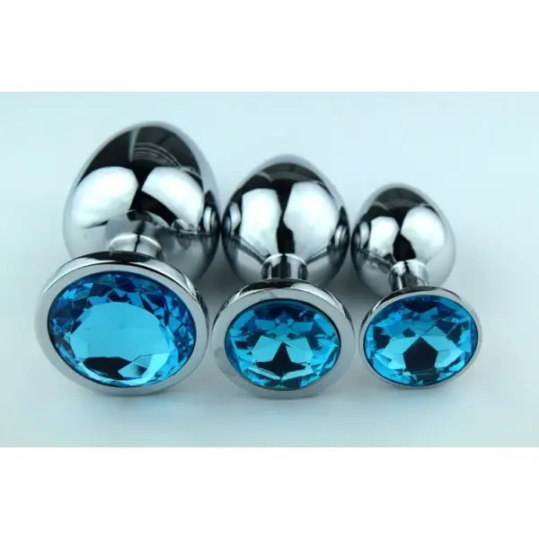 Plug Anal Joia P com Cristal Plug Anal Joia P com Cristal