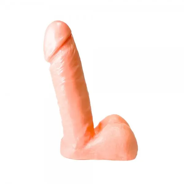 Real 6 Pênis Realístico Maciço 16x4,4cm Real 6 Pênis Realístico Maciço 16x4,4cm
