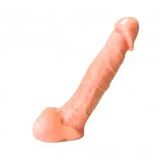 Real 9 Pênis Realístico com Escroto e Vértebra 20x4,5cm Real 9 Pênis Realístico com Escroto e Vértebra 20x4,5cm