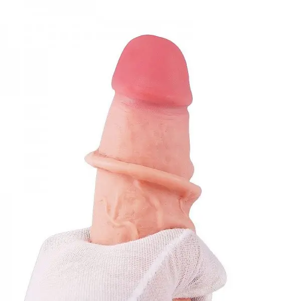 Pênis Realístico Dupla Camada com Ventosa Removível 21,7 x 4,9cm Pênis Realístico Dupla Camada com Ventosa Removível 21,7 x 4,9cm