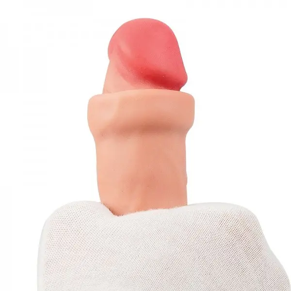 Pênis Realístico Dupla Camada com Ventosa Removível 17,5 x 3,5cm Pênis Realístico Dupla Camada com Ventosa Removível 17,5 x 3,5cm