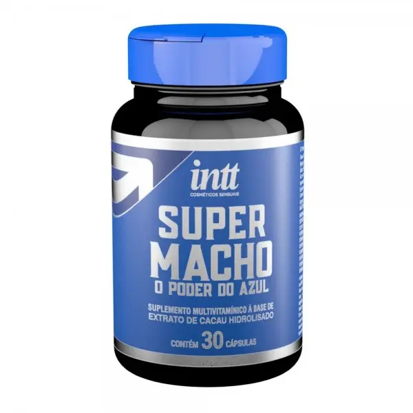 Kit de Excitantes Masculinos Box Super Macho Intt Kit de Excitantes Masculinos Box Super Macho Intt