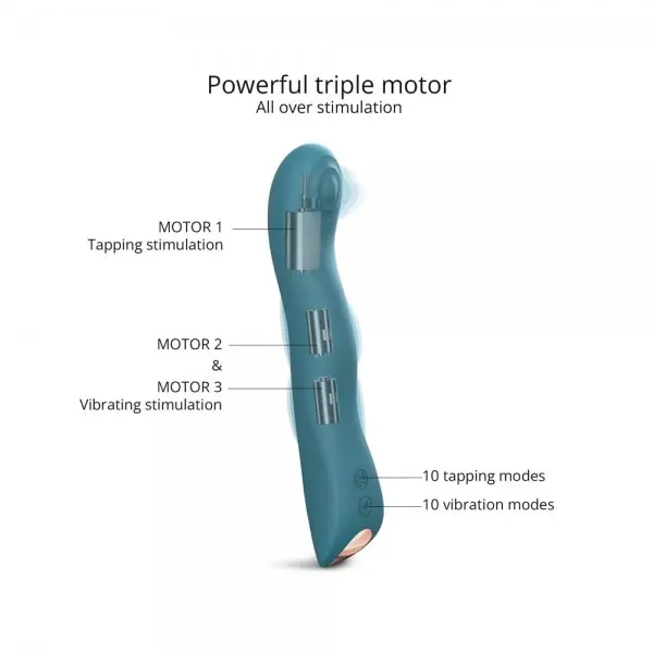 Vibrador de Ponto G com Batidinhas Swap Lovely Planet Vibrador de Ponto G com Batidinhas Swap Lovely Planet