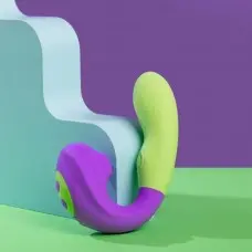 Orgasmic Vibrador de Ponto G e Sugador de Clitóris com Impulso Linha Vibra Collors Orgasmic Vibrador de Ponto G e Sugador de Clitóris com Impulso Linha Vibra Collors