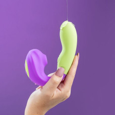 Vibrador e Sugador de Clitóris Vibra Collors Intt Orgasmic Estimulador de Ponto G Recarregável com 14 Funções