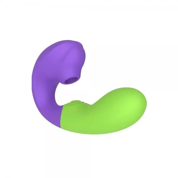 Orgasmic Vibrador de Ponto G e Sugador de Clitóris com Impulso Linha Vibra Collors Orgasmic Vibrador de Ponto G e Sugador de Clitóris com Impulso Linha Vibra Collors