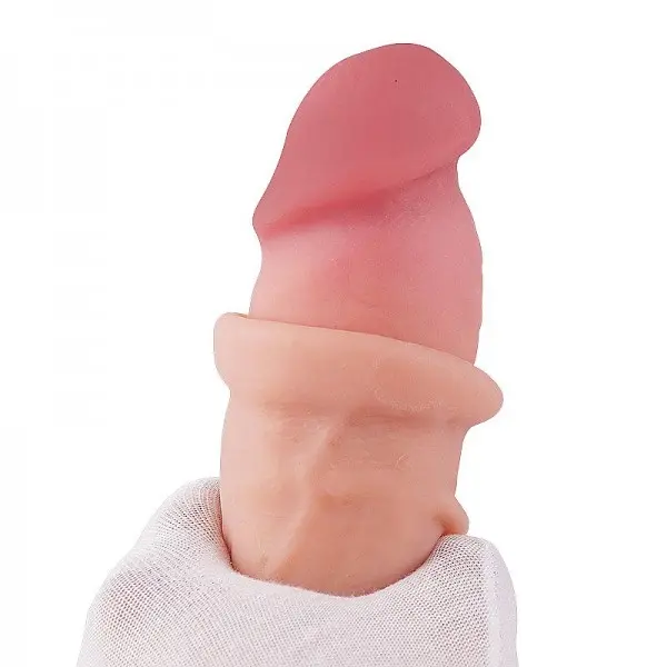 Pênis Realístico Dupla Camada com Ventosa Removível 23,0 x 5,2cm Pênis Realístico Dupla Camada com Ventosa Removível 23,0 x 5,2cm