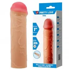 Capa Peniana Pretty Love Nile 16,5x3,8cm Capa Peniana Pretty Love Nile 16,5x3,8cm