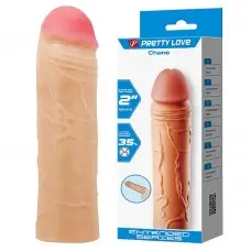 Capa Peniana Pretty Love Chane 18,0x3,9cm Capa Peniana Pretty Love Chane 18,0x3,9cm