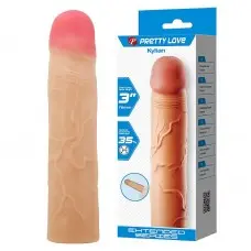 Capa Peniana Pretty Love Kylian 20,5x4,0cm Capa Peniana Pretty Love Kylian 20,5x4,0cm