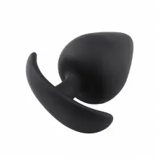 Plug Anal em Silicone Tamanho M 6,7 x 3,5cm